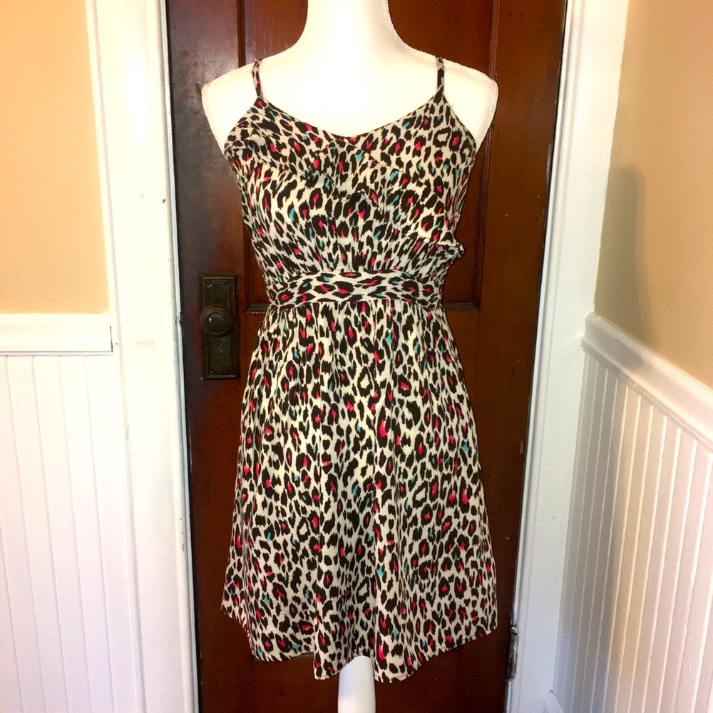 Xhilaration Junior’s Leopard Print Sundress